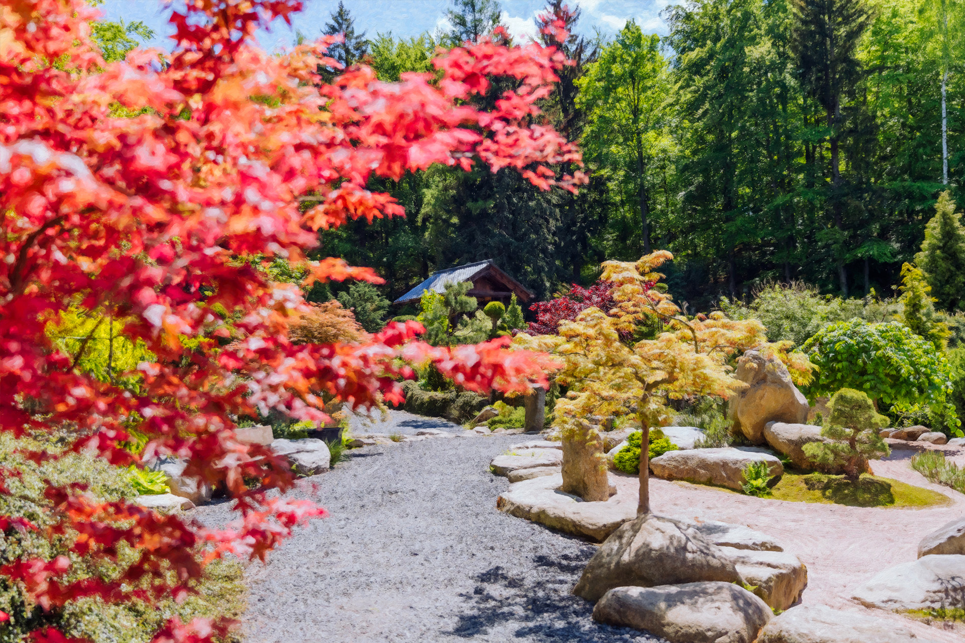 Mała Japonia – Japanischer Garten Siruwia – Przesieka (4)